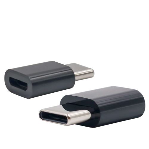 INECK® Adaptateur USB C vers Micro USB, Connecteur USB C Male vers Micro USB Femelle pour Samsung Galaxy S8/S8+/A3 2017/A5 2017, MacBook Pro 2017, Huawei P9/P10/Honor 9 et Autres