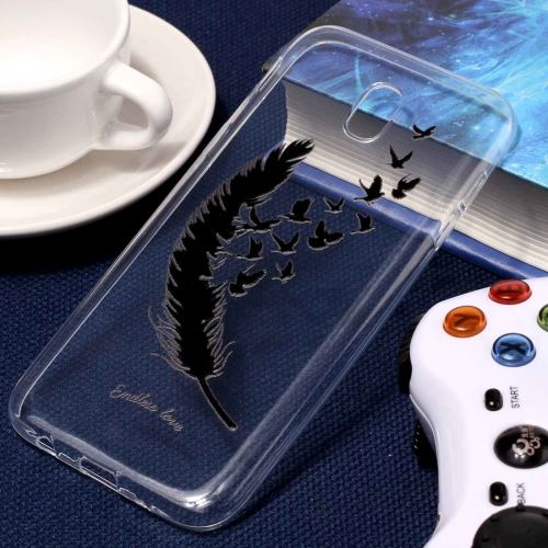 Galaxy J5 (2017) Coque Protection TPU Plumes ALS51804