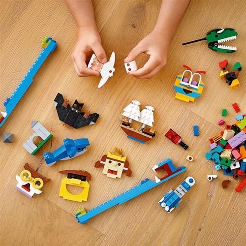 LEGO Classic 11009 Briques et lumieres Lego Achat prix fnac