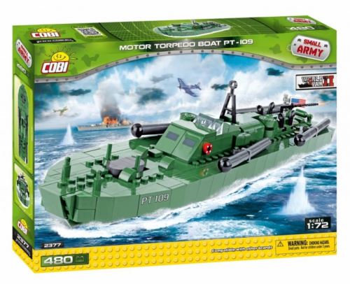 Cobi Kit bateau torpille à moteur petite armée 480-pièces 2377