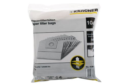 Kärcher - Sac Aspirateur - Pack de 10 - Modèle 69043120 - Image 3