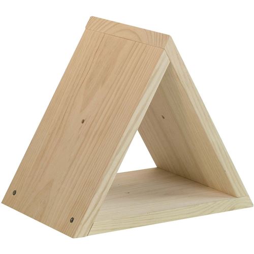 Astigarraga - Casier à bouteilles triangulaire en pin Prisma