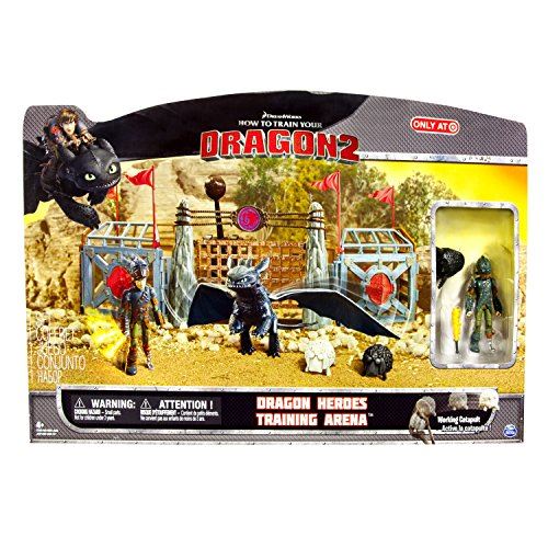 Spin Master Comment entraîner votre dragon 2 Ensemble de jeu de rôle Dragons Heroes Training Arena