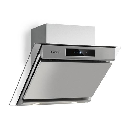 Hotte Aspirante Klarstein Balzac Silent 60 Débit 604 M³/H 47 Db Classe A Argent