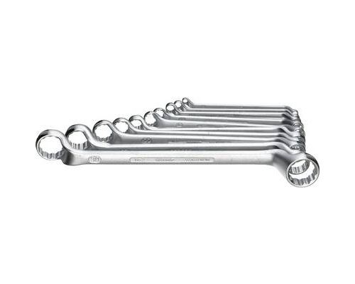 Gedore 6031120 Jeu de clés à œil doubles 10 pièces 6 - 32 mm DIN 838