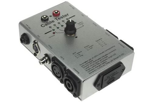 Testeur - Velleman - de cable audio - 6 types