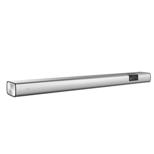 BlizWolf 2.1 canaux 60W Soundbar haut-parleurs TV système Subwoofer sans fil Blu