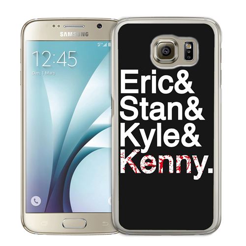 Coque pour Samsung Galaxy S6 Edge south park names
