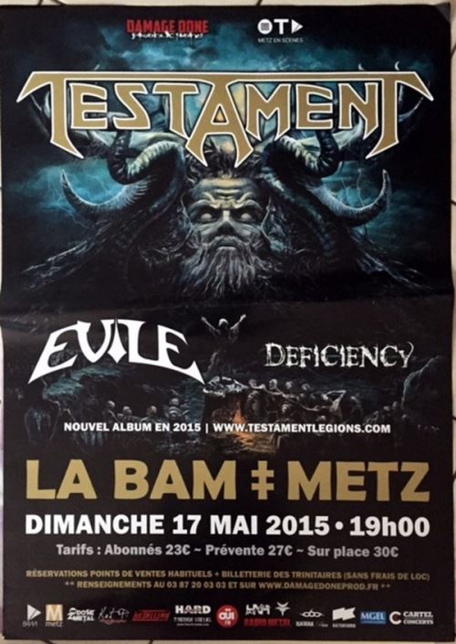 Acheter TESTAMENT - 70x100 cm - AFFICHE / POSTER - 11,99 € TESTAMENT - 70x100 cm - AFFICHE / POSTER - N/A reconditionné disponible sur Fnac