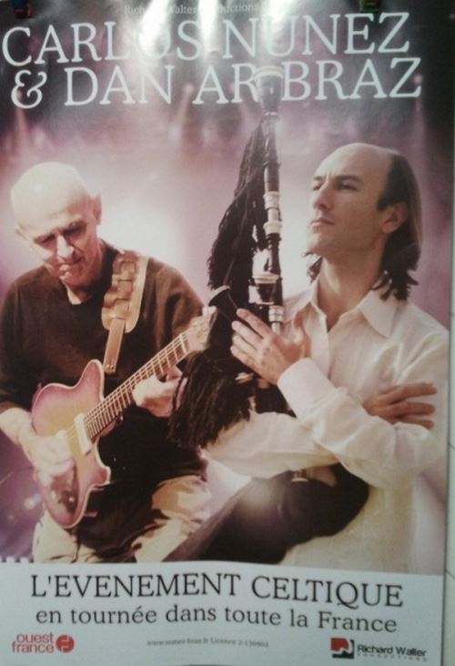 Carlos Nuñez & Dan Arbraz - 40x60 cm - AFFICHE / POSTER
