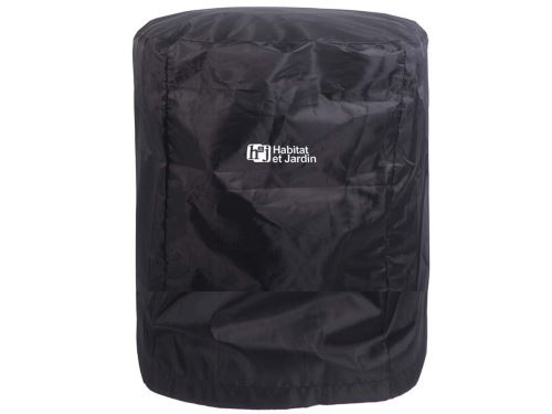 Habitat et Jardin Housse pour Joya 3 - Dia.58 x H80 cm - Noir