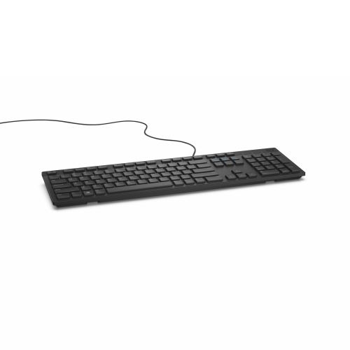 Dell KB216 - Clavier - USB - QWERTY - International US - noir - pour Inspiron 17R 57XX, 17R 7720; Latitude 5320, 55XX, D630; OptiPlex 50XX, 5250, 90XX