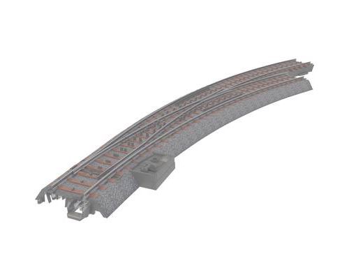 Aiguillage à franchissement rapide, à droite H0 Rayon:515 mm 30 ° Märklin 24772