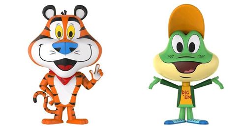 Funko Vynl Ad Icons Tony The Tiger + Dig Em' Frog 2pk Vinyl