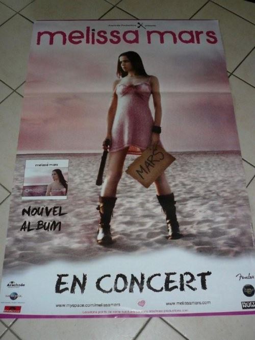 MELISSA MARS - 80x120 cm - AFFICHE / POSTER
