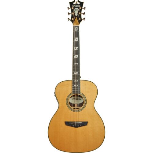 D'Angelico Excel Tammany Naturel guitare électro-acoustique avec étui