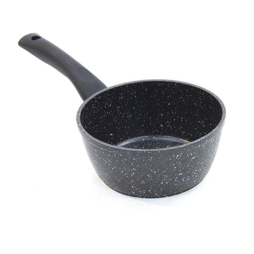Secret de Gourmet - Casserole en aluminium - Diam. 20 cm- Revêtement effet Pierre