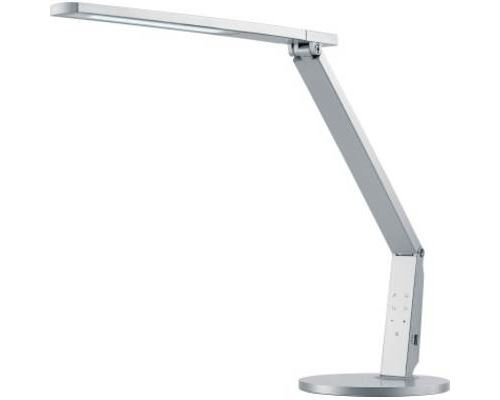 hansa hansa lampe de bureau led vario plus, argent noir