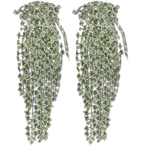 Vidaxl - Buissons de lierre artificielle 2 pcs 90 cm Vert clair