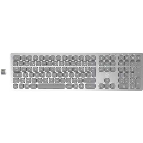 MOBILITY LAB Clavier sans fil Ultra Slim finition metal - Silver