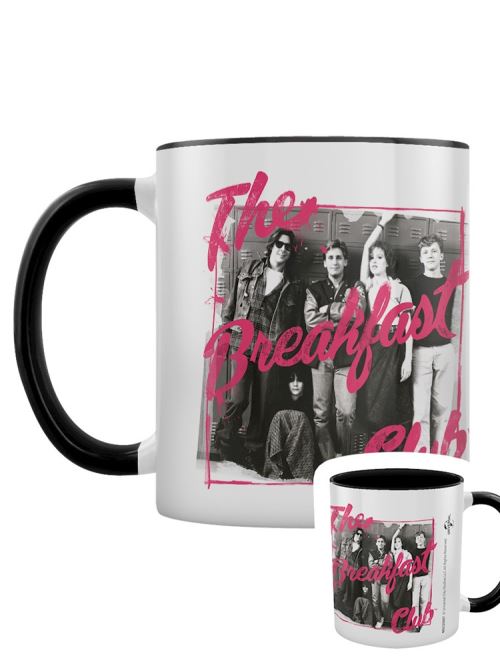 Breakfast Club Tasse Cool Intérieur de couleur noire blanc