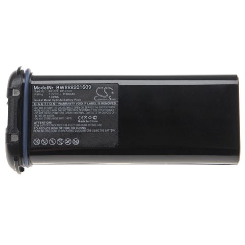 vhbw batterie compatible avec Icom IC-M21, IC-M2A, IC-M31, IC-M32 radio talkie-walkie (1100mAh 7,2V NiMH)
