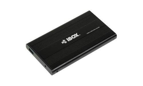 iBOX HD-02 - Storage enclosure - 2.5 - SATA 6Gb/s - USB 3.0 - zwart