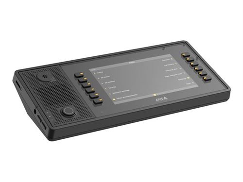 AXIS C6110 - Console de répartition - SIP, RTP, SIP over TLS, SIPS - noir