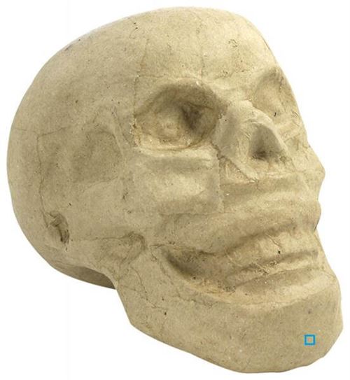 Crâne - 12cm - Papier mâché