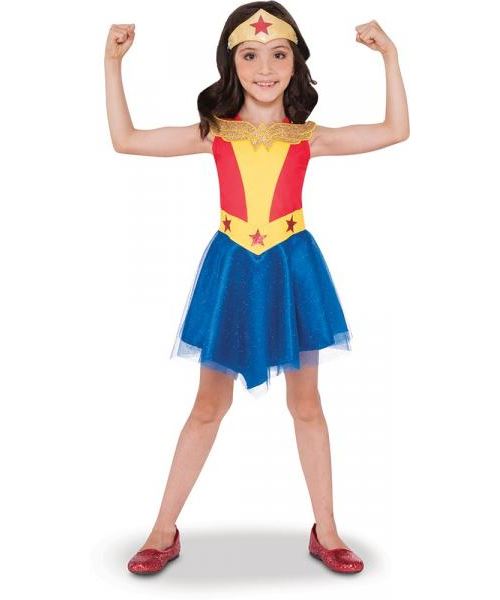 Wonder Woman DC Super Héro Girls taille 4 à 6 ans