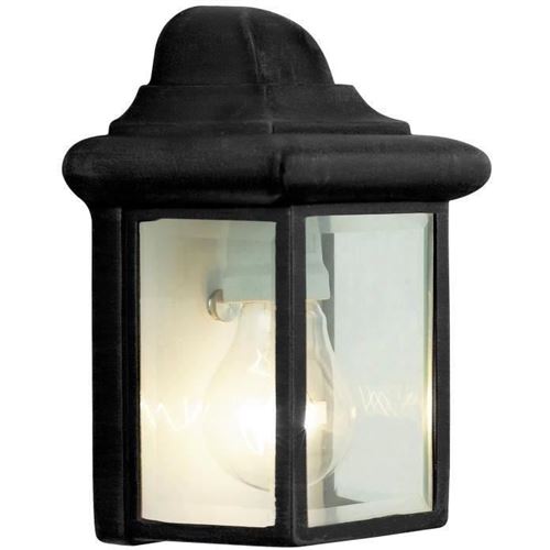 Non Communiqué Noir Applique Extérieure Nissie E27 1X40w