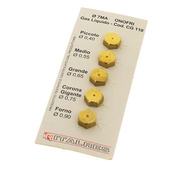 Injecteurs butane-propane - table de cuisson sauter - 1