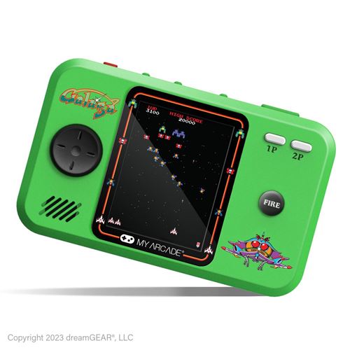 My Arcade - Pocket Player PRO Galaga + Galaxian Bandai-Namco - Mini Console Portable Retro