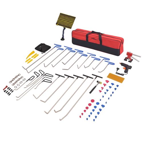VIDAXL Kit de d&eacute;bosselage sans peinture 87 pcs Acier inoxydable 