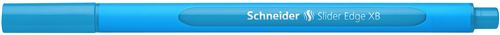 Stylo Schneider Slider Edge Lot de 10 Stylos à bille avec capuchon et technologie Viscoglide Encre bleu clair