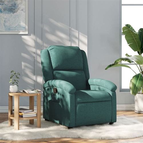 VIDAXL - Fauteuil de relaxation - Réglable - Vert - Image 2