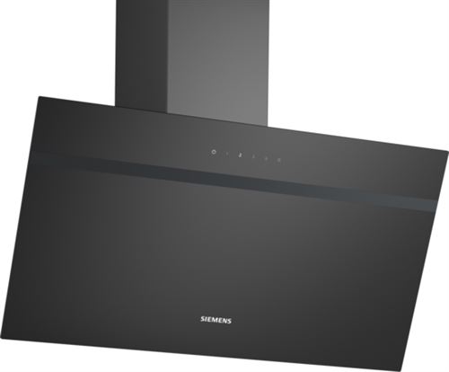 Siemens LC85KDK60 iQ100 Wandesse 80 cm Klarglas schwarz bedruckt