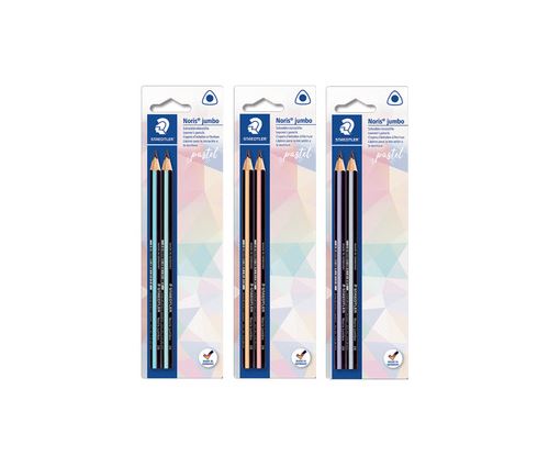 STAEDTLER Crayon Noris jumbo pastel, degré de dureté: HB,
