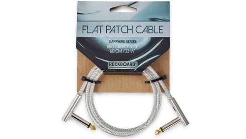 Non Communiqué Câble Pour Pédales Rockboard Patch Plat Sapphire 60 Cm