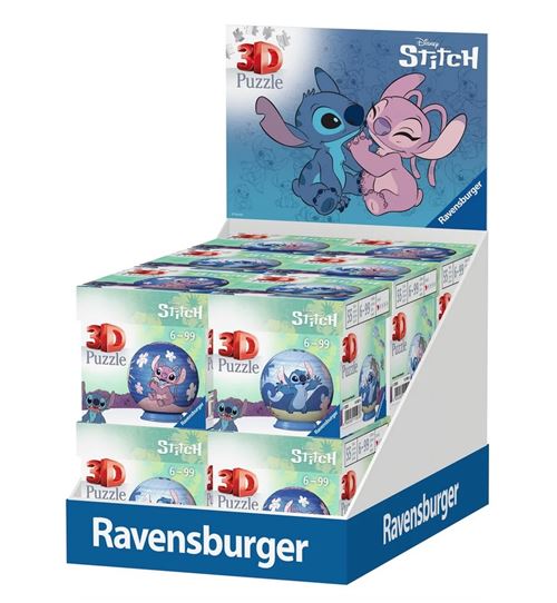 Ravensburger Puzzle Ball 54P Stitch Asst