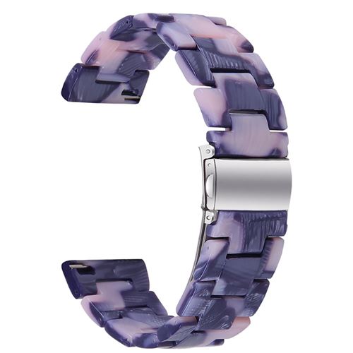 Generique Gris/Rose Bracelet En Résine Foncé/ Pour Votre Huami Amazfit Bip S/Gtr 42Mm/Gts/Bip Lite 20Mm - Image 3