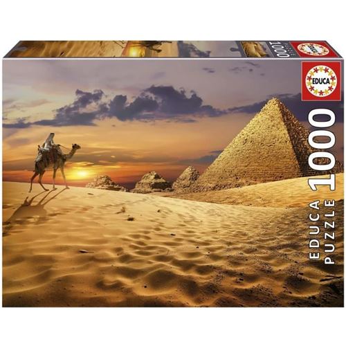 CHAMEAU DANS LE DÉSERT - Puzzle de 1000 pièces