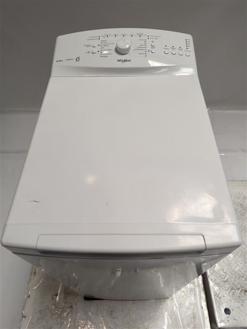 Lave linge top INDESIT BTWL6240FR/N - 6kg Blanc - Tous les lave-linge BUT