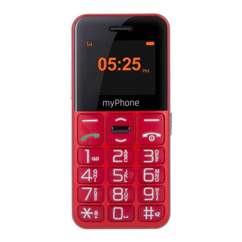 Téléphone Senior myPhone Halo Easy Interface Simple et Pratique avec Bouton SOS Rouge