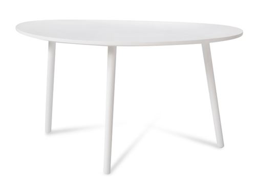 Table Basse Blanche En Bois de Pin - R&eacute;f&eacute;rence : 1882