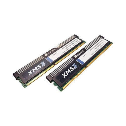 Kit Mémoires 4Go Ram (2X2Go) Ddr3 Corsair Xms3 Cmx4Gx3M2A1600C9 Dimm