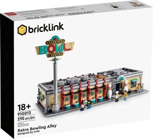 LEGO® Bricklink 910013 Le bowling rétro