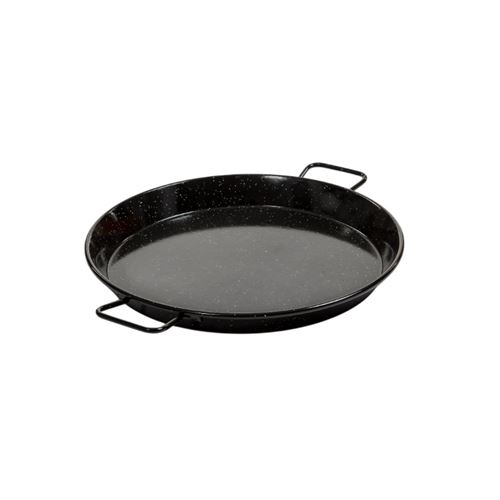 Plat à paëlla émaillé 46 cm acier 47.00x60.00 cm - Image 2
