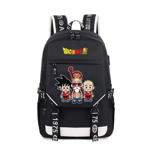 Sac à Dos Dragon Ball pour Garçon (SD2036) 30*15*43 cm Noir