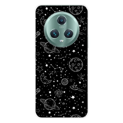 Coque en silicone imprimée compatible Huawei Honor Magic 5 Pro 5G Galaxy draw